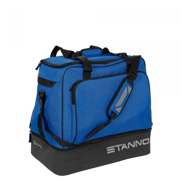 Stanno Sportbag - Pro - Tasche Prime - Fitness Tasche - Großer Sporttasche und Verstellbarer Schultergurt - Fussballtasche Herren/Damen - Trainingstasche - Blue - Größe One Size