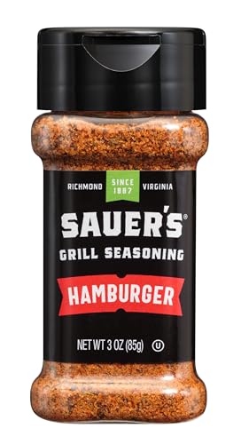 Sauer's Hamburger Seasoning, 3.00 Ounce (Pack of 1)