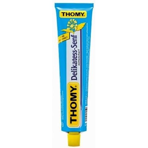 Thomy Delikatess Medium Mustard Tube Pack Cover