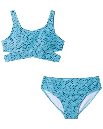 Dotted Kids (7-16) Two-Piece Swim Suit by Andy & Evan