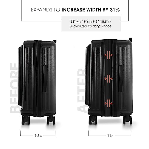 Travelarim TA-BLK-V4 22 Inch Carry On Luggage thumb #4