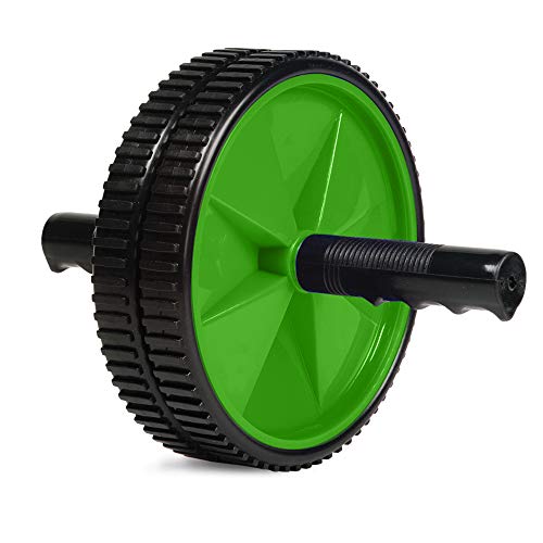 Everlast Ab Roller Wheel Shredder- Dual Wheel Stability with Training Guide