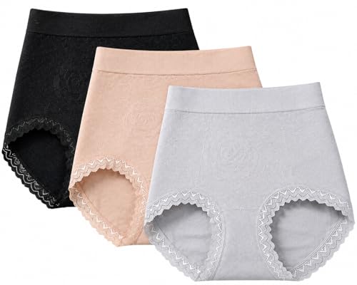 Culotte taille haute sans couture lot de 3 JRose Collections pour femme