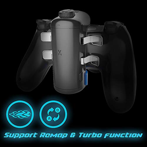 Brook SKU Marine (Without Battery) - Ps4 Wireless Controller Adapter And Battery Pack For Ps4, Ps3, Switch Pc, Android, Mac, Ios, Supports Turbo And Remap And 4 Extra Customizable Buttons, thumb #3