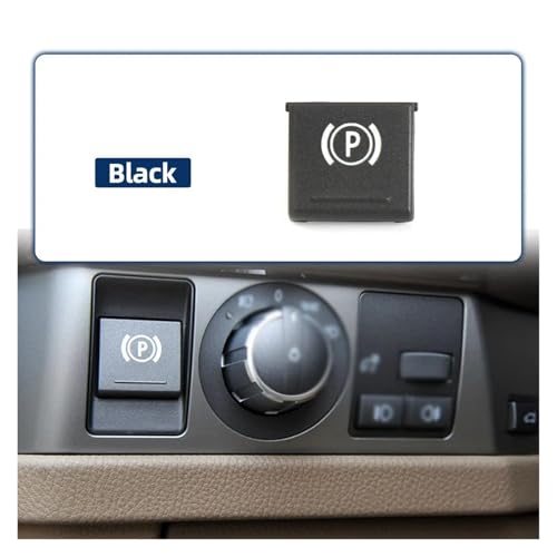 Cubierta Interruptor Botón P Freno de Mano para BMW Serie 7 E65 E66 Recambio Negro 61316949933 5