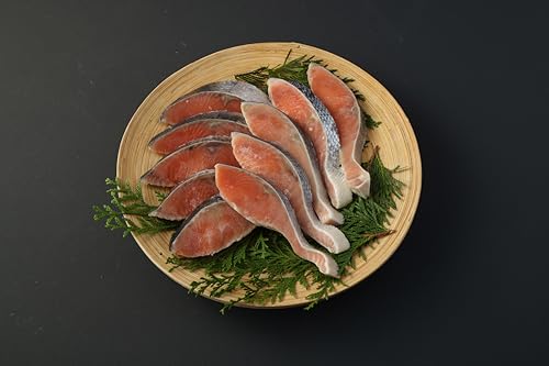 [北海道産原材料使用]中辛口秋鮭切身16切 合計約0.96kg