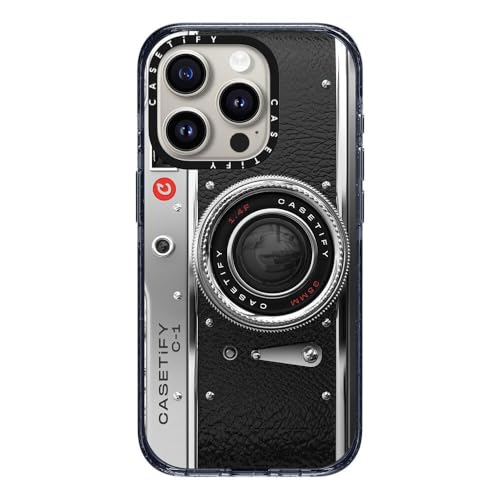 CASETiFY MagSafe ΉCpNg iPhone 15 Pro P[X [MILKi (4x MIL-STD-810G) / 2.5m̗NA] - Camera Case - Classic - NVbNu[