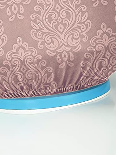 Image of Cortina Self Design Water Can Cover | Bottle Protector | Polyester Material | Elastic Closure | Machine Wash | Environmental Friendly | Digitally Printed | 45cm x 42cm x 43cm | 20 Liters | Beige 2