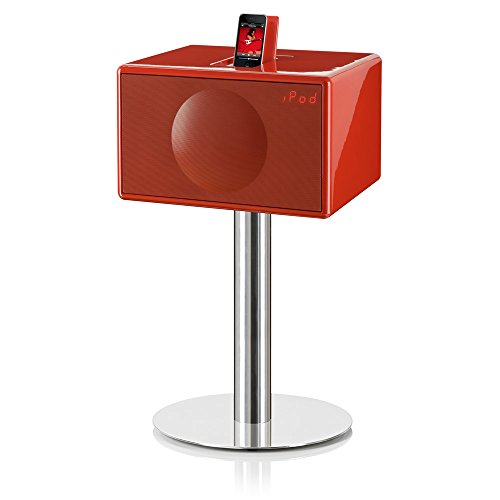 Preisvergleich Produktbild GENEVA Model L rot mit integrierter iPod Dockingstation
