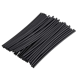 Fydun 36pcs Wheel Spoke Protector Motocross Cerchi pelli coperture Off Road Kit guardie moto avvolgenti(Black)