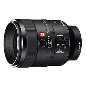 Sony FE 100mm f/2.8 GM OSS – Teleobjetivo Prime, Full-Frame (SEL100F28GM)