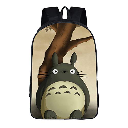 MUATE Anime Totoro Mochila Niños Mochilas Escolares Niños Niñas Estudiantes Diarios Bolso Regalo