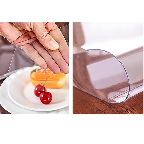Nappe Transparente 2.0 Antibactérienne en PVC Inodore 120x220cm - 5