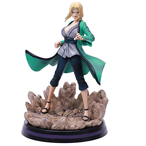 Naruto Tsunade Anime PVC Figur Spielzeug, Sammlerstück Für Anime Fans Geschenk, GK Statue-28CM