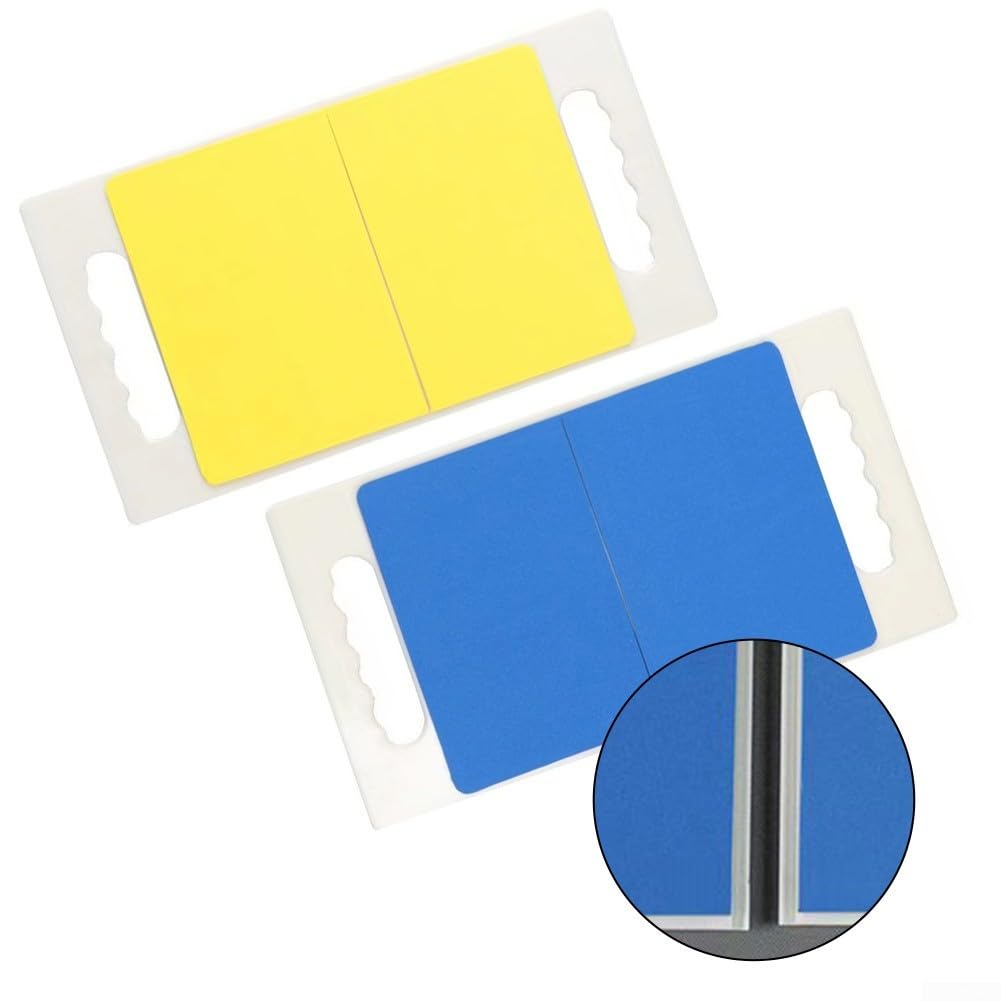 Tabla de descanso Taekwondo con mango 0.6 cm y 0.9 cm de grosor para diferentes fuerzas (azul)