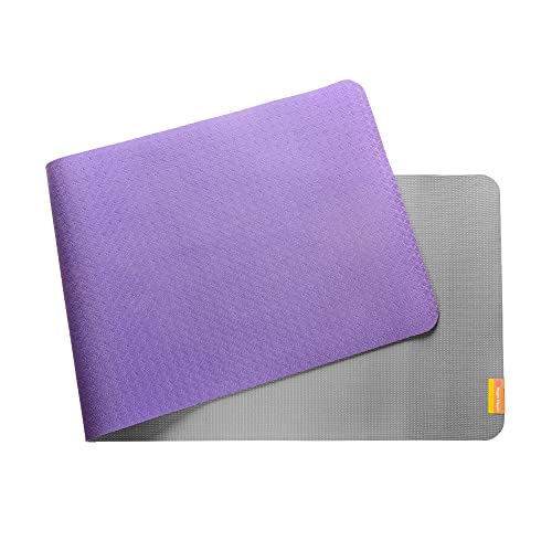 Image of Hugger Mugger Earth Elements 5 mm Yoga Mat - Grippy Texture, Reversible, Cushion, Non-toxic Biodegradeable Material, Lightweight