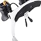 Fernglas-Lupe, Kopflupe Optische Linse, Kunststoff-LED-Lampe, 21 Kombinations-Stirnband-Lupe, Lupe mit Austauschbarer Linse