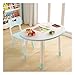 Produktbild CHAXIA Kindertisch Stuhl Landschaft Lernen Spieltisch Einstellbare Höhe Gleichbleibend Umweltfreundliche Materialien, 2 Farben (Color : Blue, Size : A)