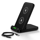 Wireless Charger for Samsung Android Wireless Charging Station 15W Fast Charging Pad for Samsung Galaxy S26 Ultra/S26 Plus/S25 FE/S25 Edge/S24 Ultra/S23/S22/S21/S20/Z Flip 7 FE 6 5 4 3/Z Fold 7 6 5 4