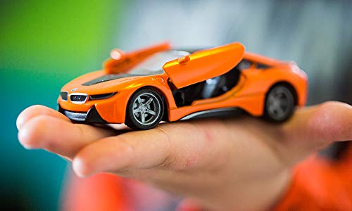 Siku BMW i8 LCI coche deportivo 1:50 naranja/negro miniatura 6