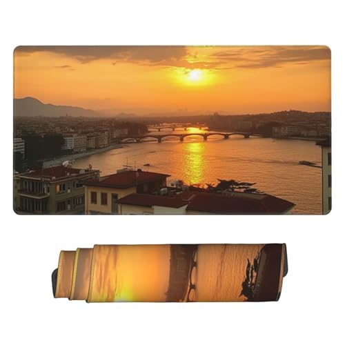 Grand tapis de souris clavier jeu 40x75 protection de bureau design