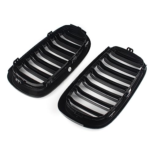 Remplacer calandre avant cassée pour BMW X5 X6 2014-2017 noir brillant