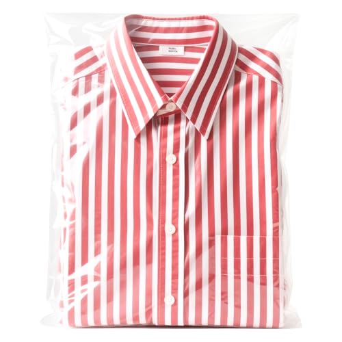 75 Pcs Clear Cellophane Bags 12x16 Inch Resealable Poly Bag Self Sealing Shirt Bags Clear Bag for Clothes magazine postcard