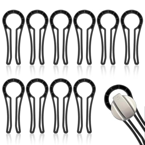 XOXVURI 10 Pezzi Gas Stove Knob Locks Safety Cover For Baby Door Knobs Sicurezza Bambini Blocco Della Manopole Child Safety Protectors To Prevent Children And Pets