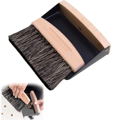 YSTrillion Juego Pequeño de Recogedor y Cepillo,Mini Cepillo de Mano,Cepillo Mesa Cepillo Para Limpieza Familiar de Cocina,Mesa,Encimera,Superficies de Trabajo,Migas