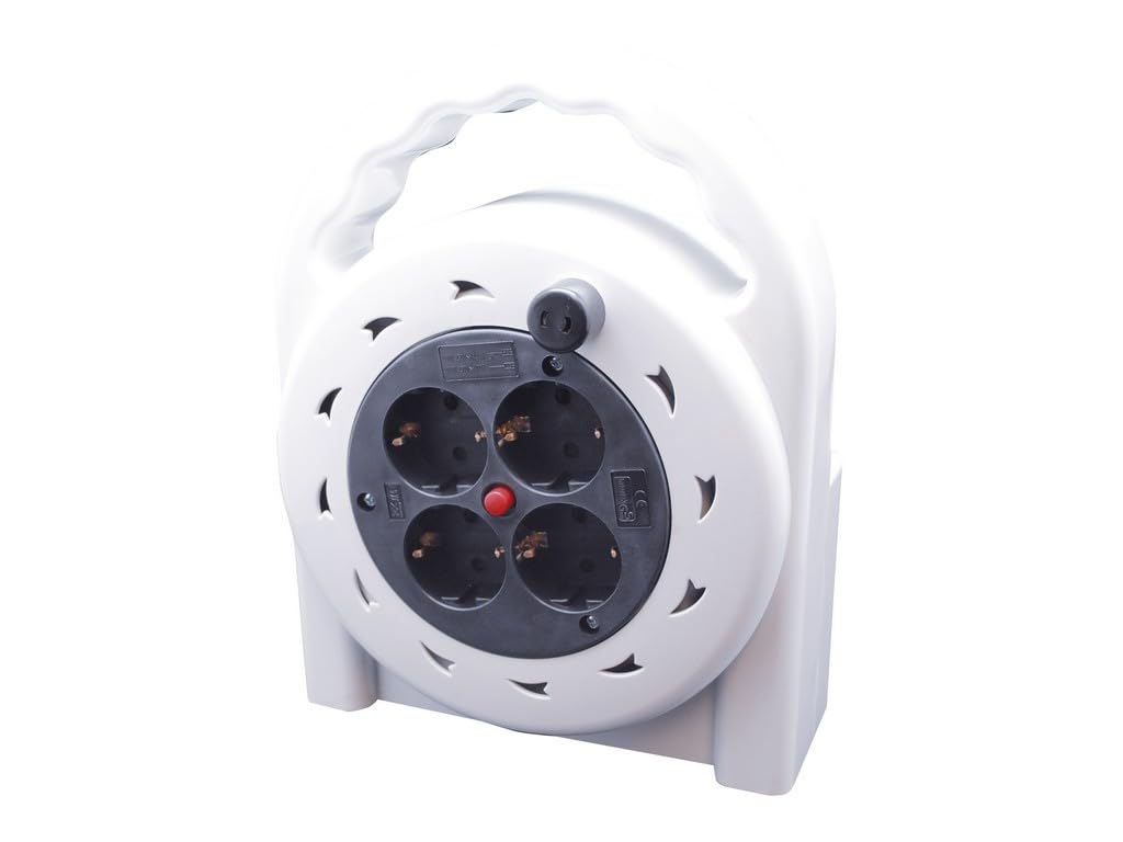 Estensibile anti shock 10 m, 3 x 1,5 mm². Ideale per uso esterno, garantisce sicurezza e durata nei collegamenti elettrici prolungati. Perfetto per più applicazioni.