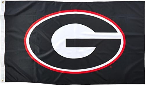 BSI PRODUCTS, INC. Georgia Bulldogs 3x5 Outdoor Flag | Outside Decor or Flags for Room | Outdoor Decorations for Garden | Durable Outdoor Flags & Banners | Works with Flag Poles for Outside House