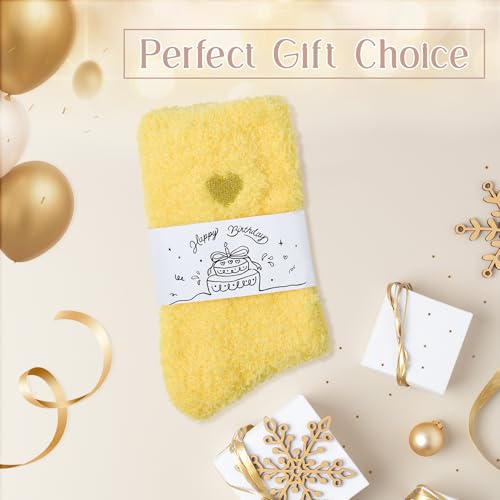 Image of American Trends Fuzzy Socks for Women in Gift Box, Ultra-Soft Cloud Sleep Socks Gifts for Women, Ready to Gift