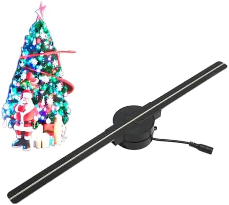 Ventilador Holográfico 3D, Proyector Holográfico, Resolución 2000...