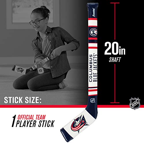 Image of Franklin Sports NHL Team Mini Soft Hockey Stick Set - NHL Team Soft Foam Mini Hockey Stick and Ball - Great Toy for Kids