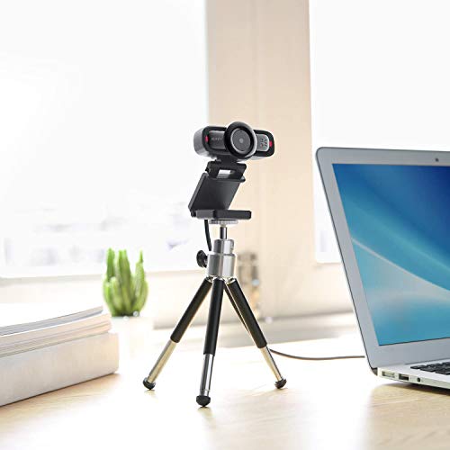 AUKEY Autofocus Webcam 1080p Full HD with Noise Reduction Microphones, USB Webcam for Online Class, Zoom Meeting Skype Facetime Teams, PC Mac Laptop Desktop [Upgraded] - Thumbnail 2