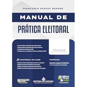 Capa do livro Manual de Prática Eleitoral 7ª edição (2024)