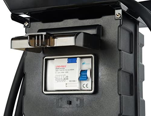 Cuadro de obra Electraline con cable 5G2.5 para evitar sobrecargas 4
