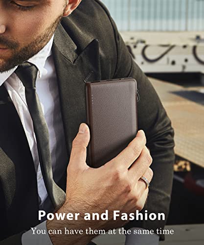 image for miisso 10000mAh Built in Cables Power Bank, 10000 Built in TYPE C Cord