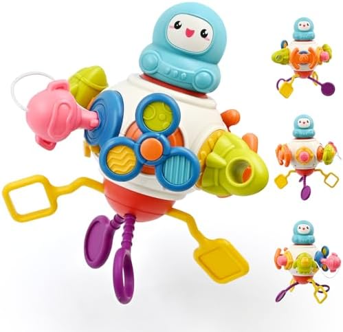 AiTuiTui Motorikwürfel18 Monate, Activity Würfel Reisespielzeug für Kinder, Montessori Spielzeug für die frühe Entwicklung und Aktivität ab 2 3 Jahr Jungen Mädchen Geburtstag Gesch