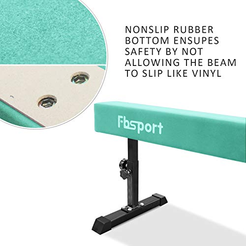 image for FBSPORT 8ft Adjustable Balance Beam: High and Low Floor Beam Gymnastic