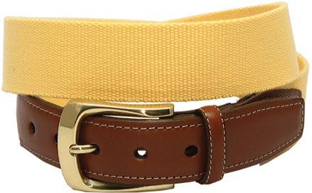 Torino 35MM European Ribbed Surcingle Yellow 34