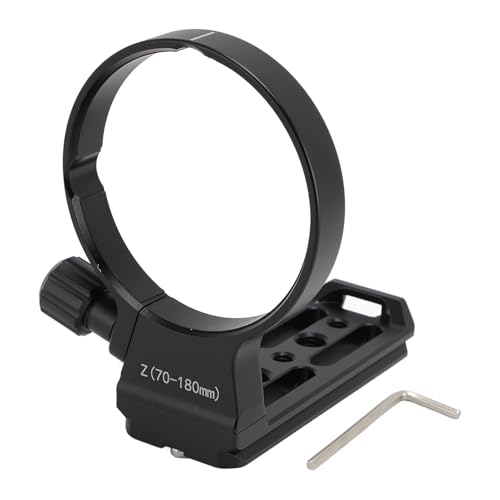 Collier d'objectif pour Nikon Z avec plaque ARCA 80mm en aluminium stable