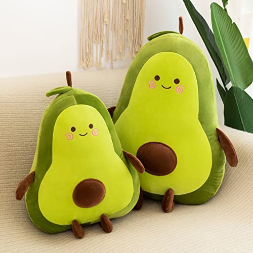 Plush Doll Toy - Avocado Plush Toy Doll Full Filling Plushies Toy - Pp Cotton Sofa Pillow Plush Stuffed Toy Sofa Cushion Decorative Avocado Throw Pillow Ornament Christmas Decoration Gift - S #TOP2