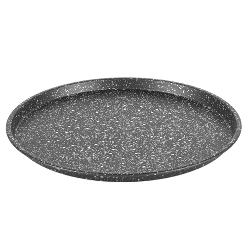 Salter Megastone Pizza Pans – Set of 2, 29 cm Non-Stick Trays, 12-Inch Round, Perforated Base for Enhanced Crispiness, Large Oven Baking Tins for Pizzas, PFOA-Free, Oven Safe to 220°C, Carbon Steel - Image 3