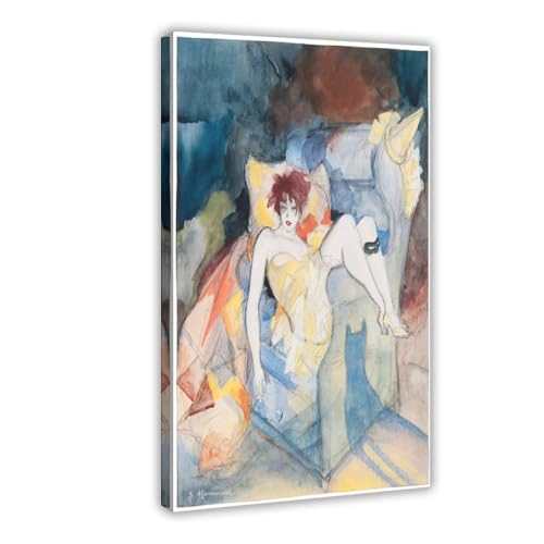 Impression sur toile Mercredi des Cendres Jeanne Mammen pour habiller un grand mur vide