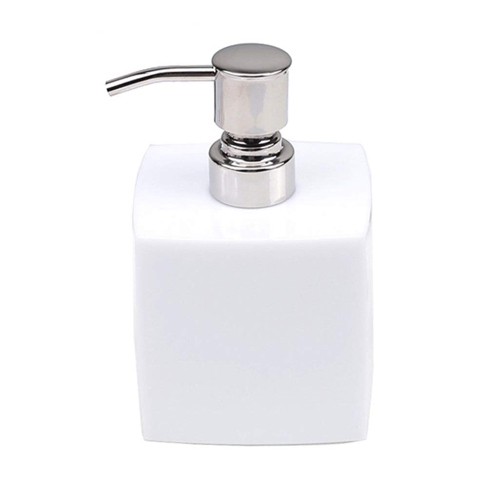 S Akryl z kwadratowym wkładem ze stali nierdzewnej do blatu zlewozmywaka kuchennego(Soap Dispenser C)