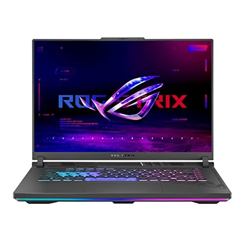 ASUS ROG Strix G16 (2024) Gaming Laptop, 16” 16:10 FHD 165Hz Display, NVIDIA® GeForce RTX™ 4060, Intel Core i7-13650HX, 16GB DDR5, 1TB PCIe Gen4 SSD, Wi-Fi 6E, Windows 11, G614JV-AS74