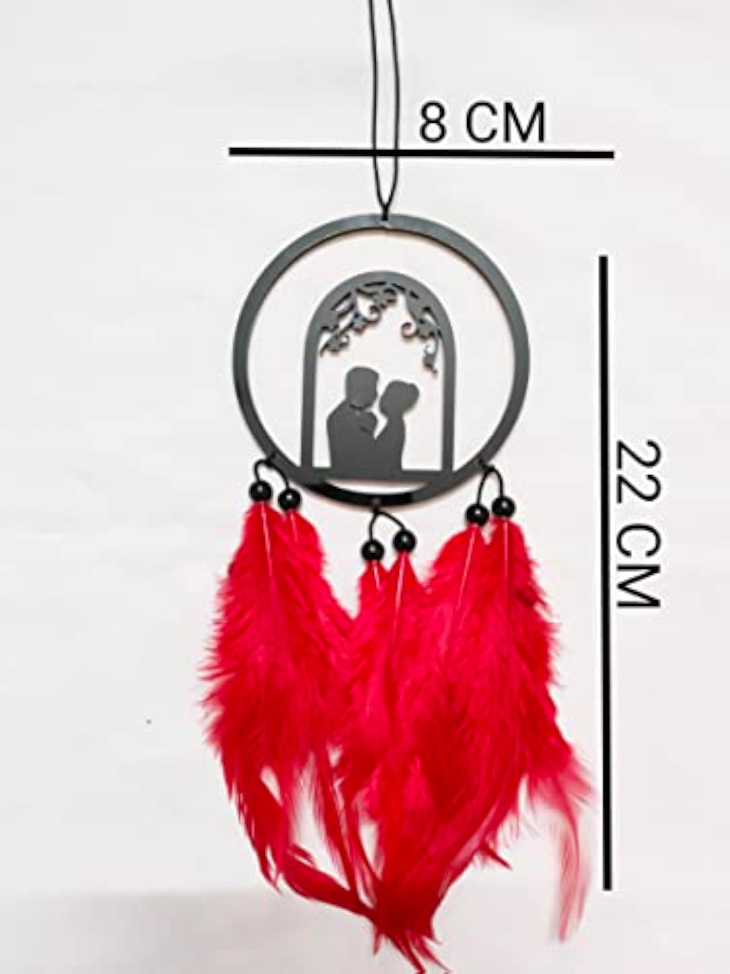 Couple Cage Dream Catcher, Handmade Positive Vibes
