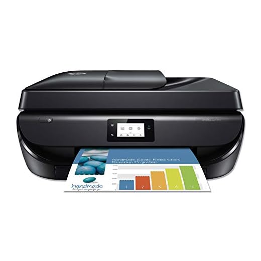 HP OfficeJet 5255 Wireless All-in-One Printer, HP Instant Ink & Amazon Dash Replenishment Ready (M2U75A), Black