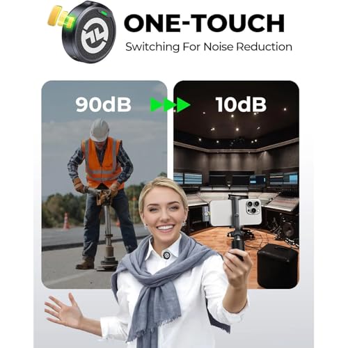 Image of Holyland Lark M2 Wireless Microphone for iPhone /Camera /Android /PC, 48kHz /24-bit High Fidelity Audio, 300m Range, Noise Cancel, 40h Use, YouTube, Streaming (2TX Camera RX+USB-C+RX Charging Case)